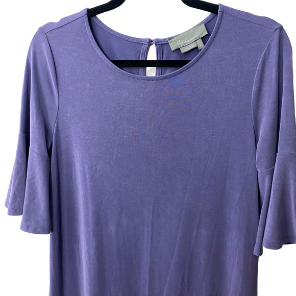 By Anthro Purple shift Dress Size Small - Picture 3 of 7